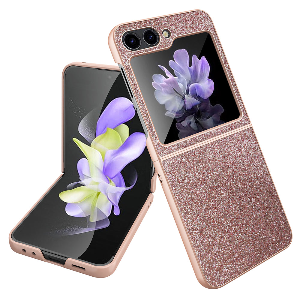 GKK For Samsung Galaxy Z Flip5 5G Glitter Design Phone Cover Anti-Scratch Hard PC Phone Case GKK For Samsung Galaxy Z Flip5 5G Glitter Design Phone Cover Anti-Scratch Hard PC Phone Case